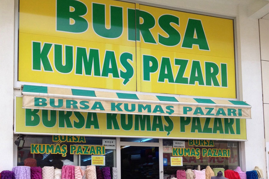 Bursa Kumaş Pazarı Çayırova